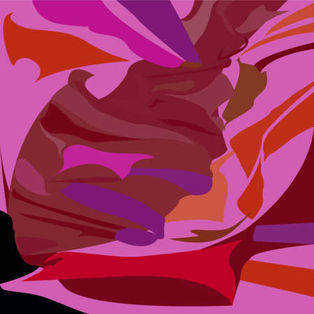 abstraction for the interior of the apartmentのイラスト素材