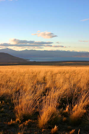 Landscape in patagonia close to El Calafate - perito morenoのeditorial素材
