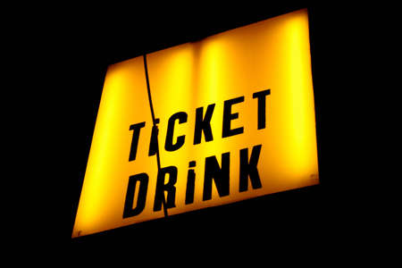 Notice board - ticket drink - couleur cafeÌ