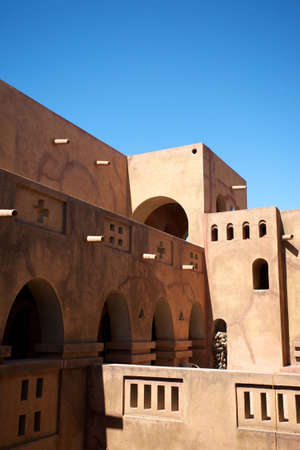 Wonderful moroccan style architecture in Mopti, in the land of the Dogonsのeditorial素材