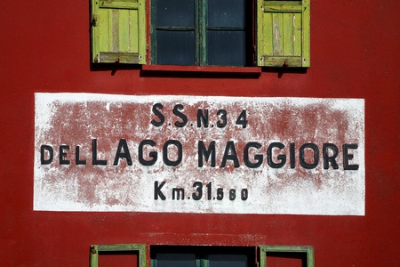 Old typocal house in the North of Italy - Rivieraのeditorial素材