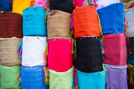 Souvenir bags for sale in Cartagena, Colombia  They are called 
