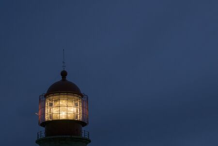 Lighthouse of Cabo Sao Vicente, Sagres, Portugal at Sunset - Farol do Cabo Sao Vicente. Portugalの写真素材