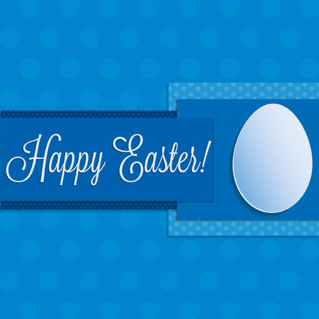 Bright Happy Easter card in vector format のイラスト素材