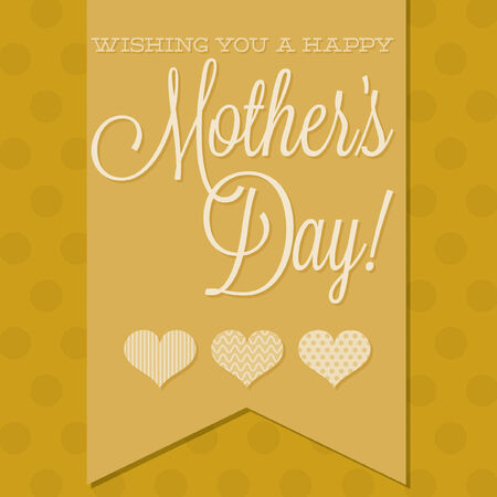 Vintage Typographic sash card in vector format のイラスト素材