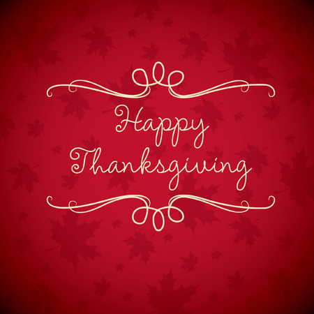 Happy Thanksgiving card in vector format.のイラスト素材