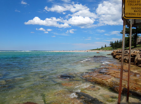 Waterfront scene of The Entrance, NSW Central Coast Australia.のeditorial素材