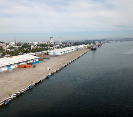 Scenes of Mazatlan, Mexico from a cruise ship.のeditorial素材