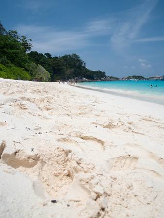 The beautiful beach of Similan islands , Phangnga , Thailand の写真素材