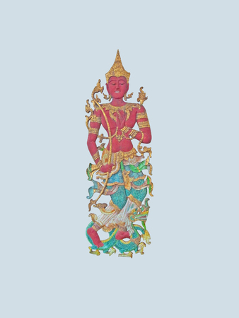 Thao Wiropak is the master of all nagas and rule the western city of paradise                                           の写真素材