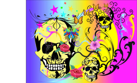 skullのイラスト素材