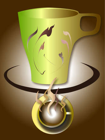 cup of coffeeのイラスト素材