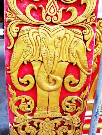 Elephant Thaiの写真素材