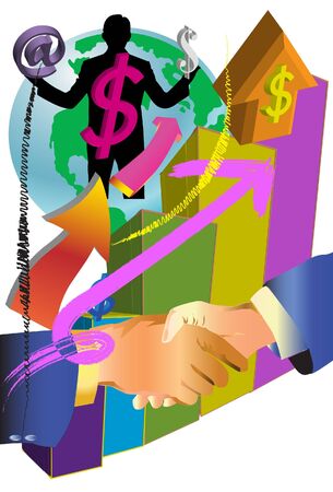 business make moneyのイラスト素材