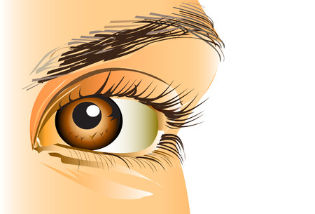 eyes artのイラスト素材