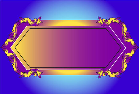 frames pattern thaiのイラスト素材