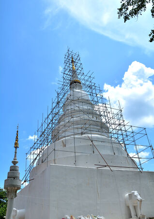 pagoda and skyの写真素材