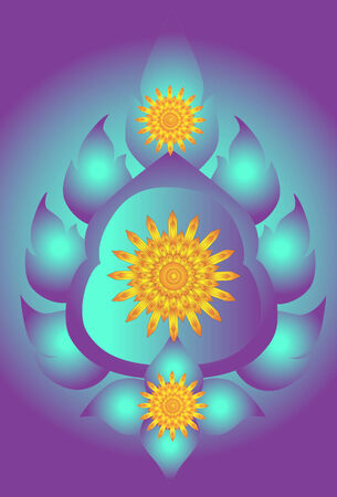 thai art classicのイラスト素材