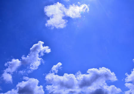 clouds skysの写真素材