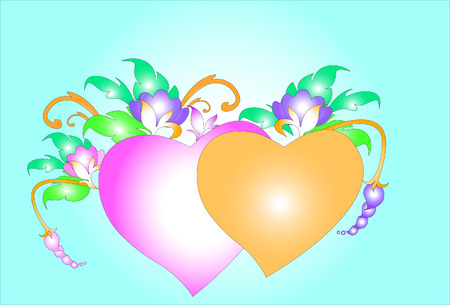 heart love artのイラスト素材