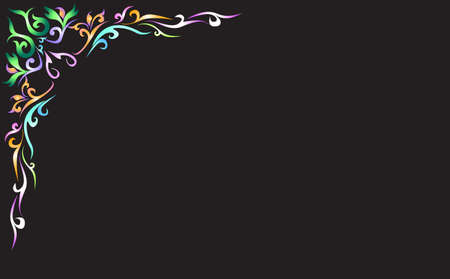 cornners Thai artのイラスト素材