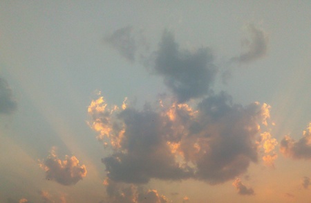 Sky and clouds