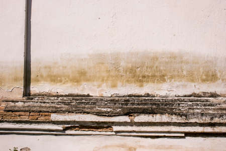 texture and of arhitecture  broken in north Thailandの写真素材