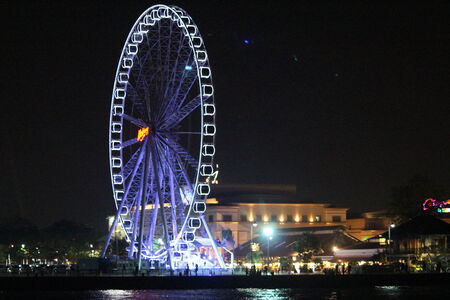 Big wheel of Bangkok eyeのeditorial素材