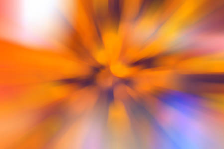 Abstract orange blurred background wallpaper with zoom effectの写真素材