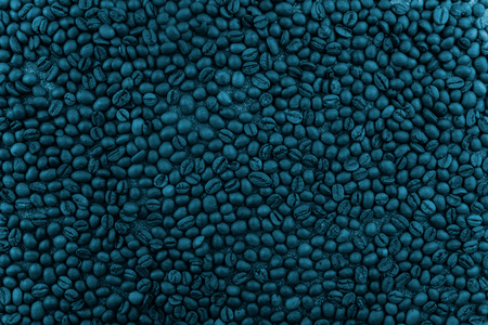 Flavored Coffee Beans Background. Invigorating coffee energy.の写真素材