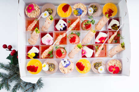 Catering for events. Buffet snacks.の写真素材