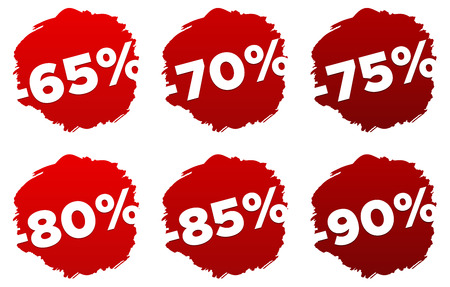 Price Tags. Vector illustration.のイラスト素材