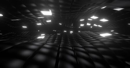 3d render ,yellow golden green,Sci-Fi,Abstract texture brick block backgroundの写真素材