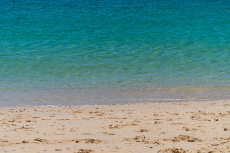 The beach with sea and sand