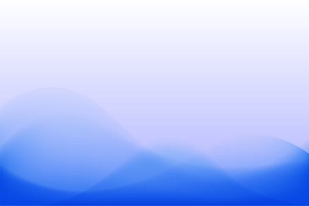 Blue curve smooth abstract background. chill out feelingのイラスト素材
