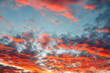 Late afternoon sky の写真素材