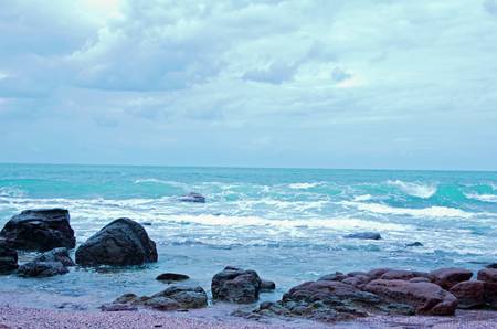 A Stoney beach