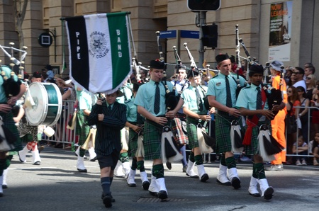 Marching with pride ; Anzac day parade ,25th of April 2013, Brisbane CBD at 10 am., Australia のeditorial素材