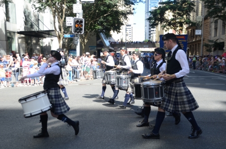 Marching with pride ; Anzac day parade ,25th of April 2013, Brisbane CBD at 10 am., Australia のeditorial素材