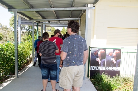 National election; 7th September, 2013, Geebung State School, Newman Road, Brisbane