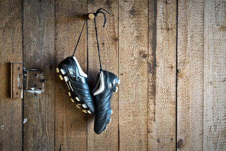 Football bootsの写真素材