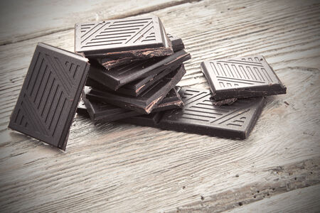 Dark chocolateの写真素材