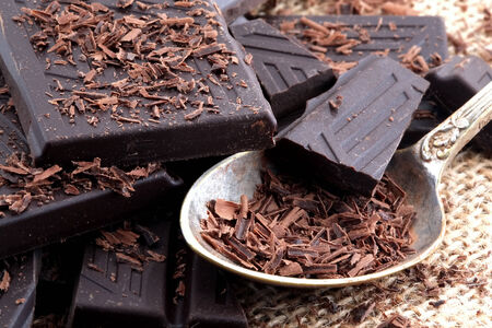 Dark chocolateの写真素材