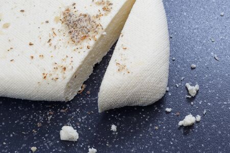 Homemade cottage cheeseの写真素材