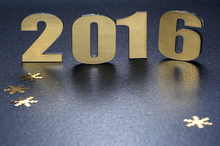 new year 2016の写真素材