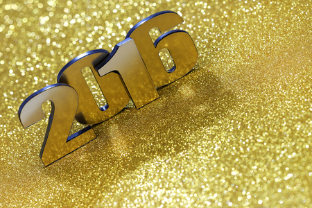 new year 2016の写真素材