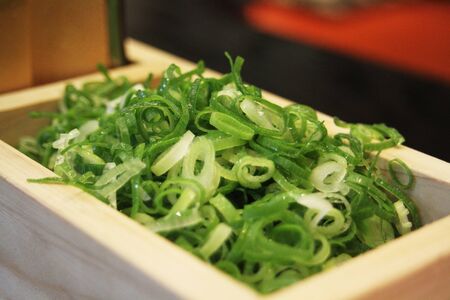 green onionsの写真素材