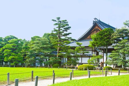 the Nijo castle in Kyoto, Japanのeditorial素材