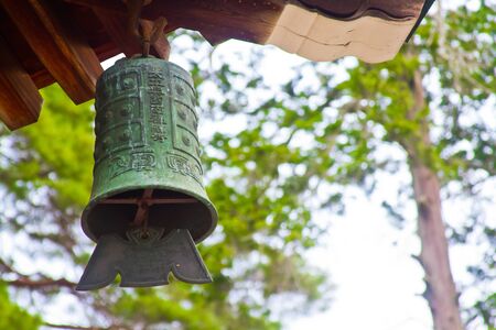 bell of Japanese templeのeditorial素材