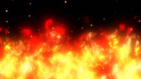 flame animationの写真素材